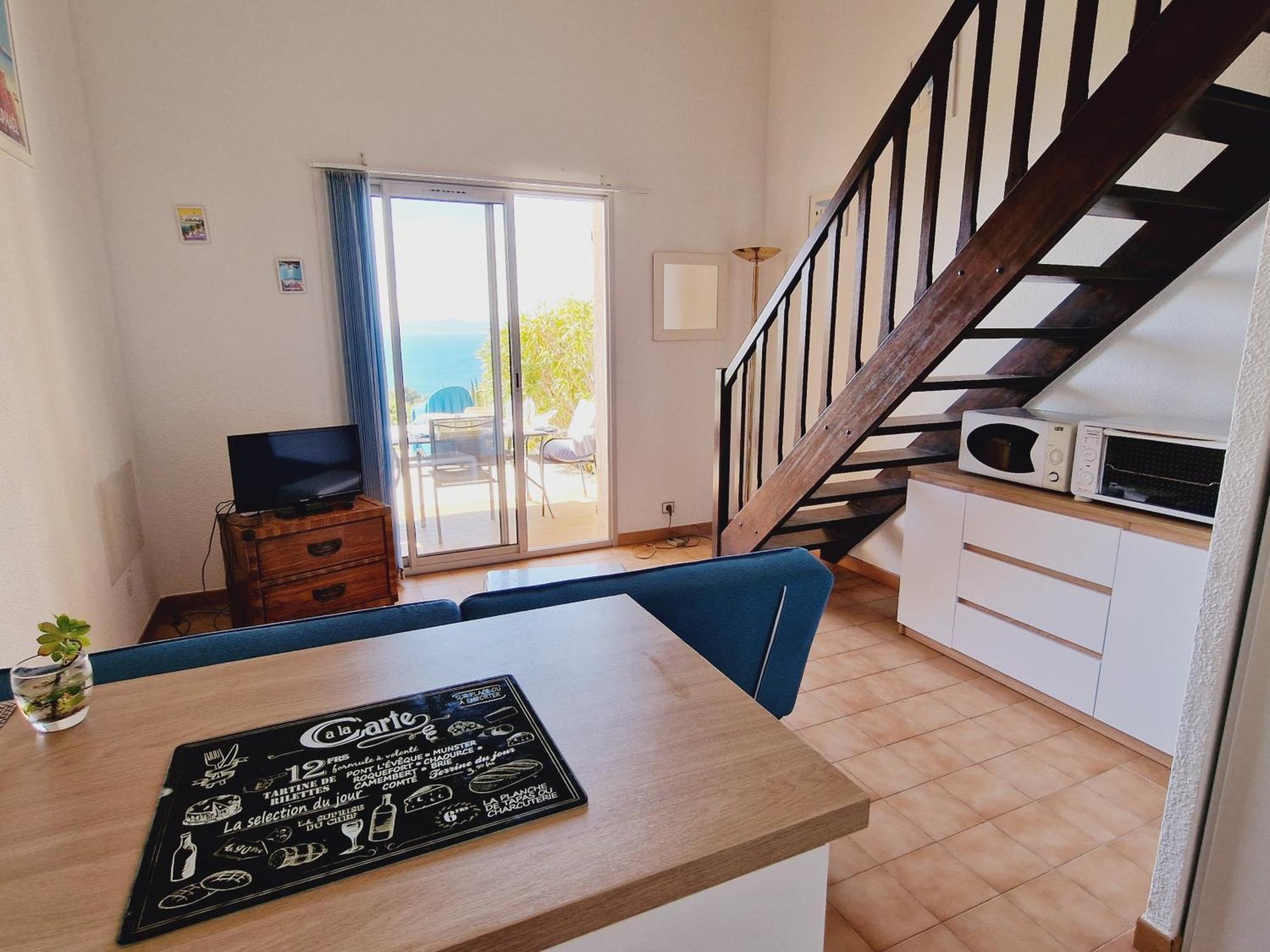 Duplex, Vue Panoramique Sur La Mediterranee, Piscine, Garage แซ็งต์-ราฟาเอล ภายนอก รูปภาพ
