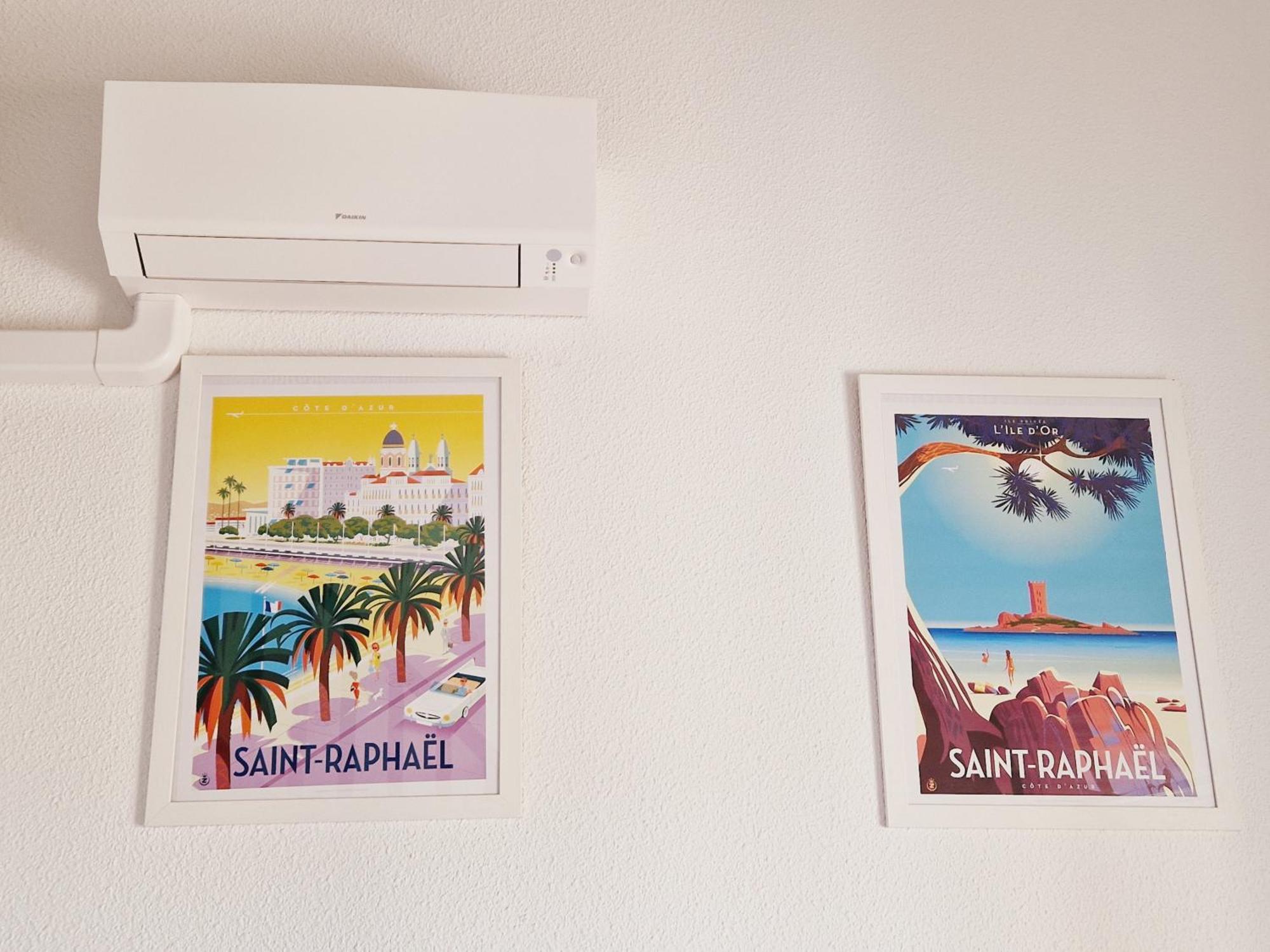 Duplex, Vue Panoramique Sur La Mediterranee, Piscine, Garage แซ็งต์-ราฟาเอล ภายนอก รูปภาพ