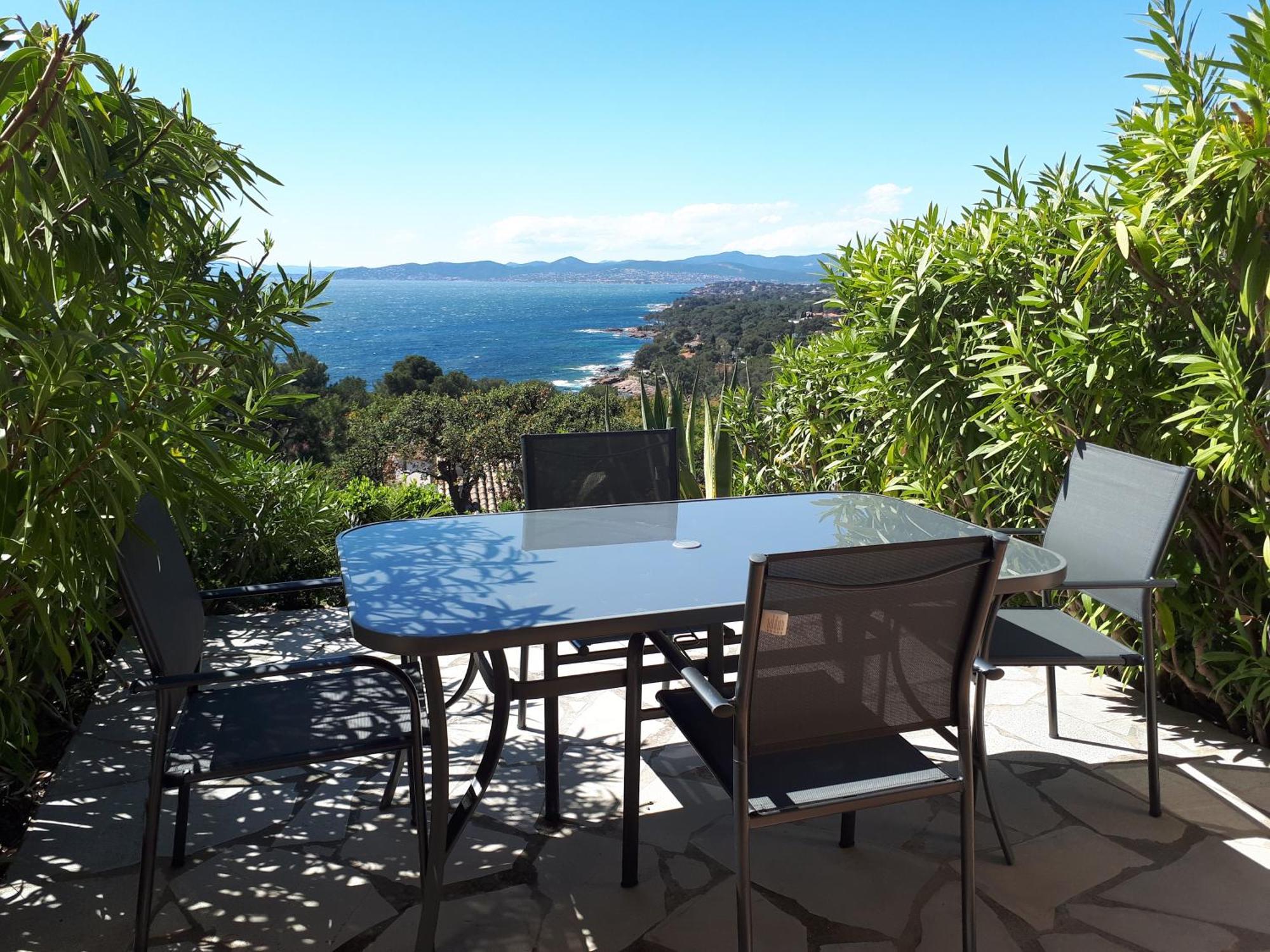 Duplex, Vue Panoramique Sur La Mediterranee, Piscine, Garage แซ็งต์-ราฟาเอล ภายนอก รูปภาพ